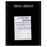 Kirby Puckett RC Mini Sticker 1985 Topps #307 Rookie Minnesota Twins Baseball Card