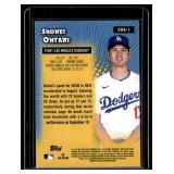 Shohei Ohtani Refractor Insert 2025 Topps Chrome All Etch #CAE-1  Baseball Card