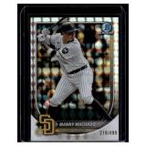 Manny Machado /499 Refractor 2025 Bowman Chrome #6 Baseball Card