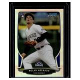 Nolan Arenado RC Refractor 2013 BowmanC hrome #24 Rookie Baseball Card
