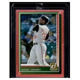 Ken Griffey Jr. /250 Foil SP 2025 Donruss #24 Numbered 203/250 Baseball Card