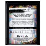 Vladimir Guerrero Jr. /200 2024 Topps Finest #71 Numbered 66/200 Baseball Card