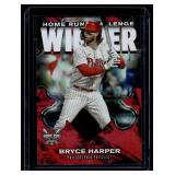 Bryce Harper /835 HR Challenge Winner Color Match 2024 Topps #HRCW-18 Numbered 830/835 Baseball Card