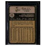 Carl Yastrzemski 1973 Topps #245 Vintage Baseball Card