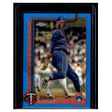 Royce Lewis /150 Blue Refractor 2025 Topps Chrome #254 Minnesota Twins Baseball Card