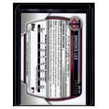 Brooks Lee Pink Wave Refractor RC /199 2023Powman Chrome #BCP-248 Numbered 143/199 Minnesota Twins Rookie Baseball Card