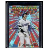 Shohei Ohtani Logoman Refractor 2025 Topps Chrome Power Players #PP-25 Baseball Card