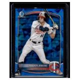 Walker Jenkins Sapphire RC 2025 Bowman Chrome #BCP-1 Minnesota Twins Rookie Baseball Card