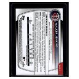 Walker Jenkins Sapphire RC 2025 Bowman Chrome #BCP-1 Minnesota Twins Rookie Baseball Card