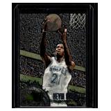 Kevin Garnett RC 1996 Fleer Metal #167 Rookie Minnesota Timberwolves Basketball Card