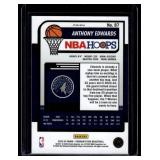 Anthony Edwards Cracked Ice Prizm 2024 Premium Stock #87 Minnesota Timberwolves Basketball Card