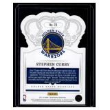 Steph Curry Die Cut 2022 Crown Royale #70 Basketball Card