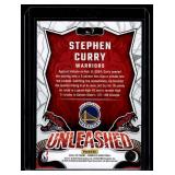 Steph Curry Unleashed Insert 2025 Donruss #7 Basketball Card