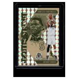 Anthony Edwards Mosaic Silver Prizm Insert 2025 #17 Minnesota Timberwolves Basketball Card