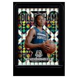Rob Dillingham RC Mosaic Silver Prizm Introductions 2025 #12 Minnesota Timberwolves Rookie Basketball Card