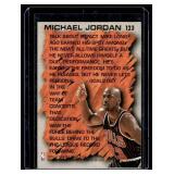 Michael Jordan 1997 Fleer Hardwood Leader Insert #123 Basketball Card