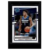 Anthony Edwards RC 2021 Donruss #210 Rated Rookie Minnesota Timberwolves Basketball Card