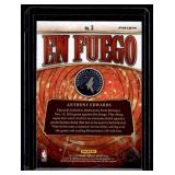 Anthony Edwards Enfuefo Silver Solo Prizm Insert 2025 Select #3 Minnesota Timberwolves Basketball Card