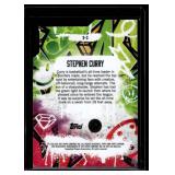 Steph Curry Show Stoppers Die Cut Refractor 2025 Topps Finest #S-3 Basketball Card