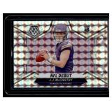 JJ McCarthy RC Mosaic Prizm 2024 #275 Rookie Minnesota Vikings Football Card
