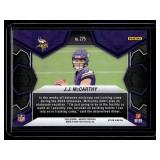 JJ McCarthy RC Mosaic Prizm 2024 #275 Rookie Minnesota Vikings Football Card