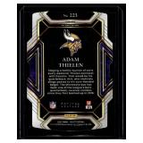 Adam Thielen Die CutBronze Prizm /199 2021 Select Club Level Numbered 31/199 Minnesota Vikigns Football Card