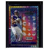 Justin Jefferson Disco Insert 2023 Contenders Winning Ticket #11 Minnesota Vikings Football Card