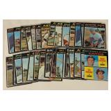 1971 Topps Baseball 30 Card Vintage Lot