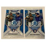 2 Packs 2021 Bowman Chrome Baseball Cards