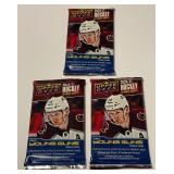 3 Packs 2020-2021 Upper Deck Hockey Extended Series Cards Includes Young Guns
