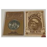 Babe Ruth 100th Year Anniversary Fathers of Baseball Centennial Coin