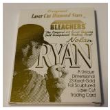 Nolan Ryan 23kt Gold Limited Edition baseball Card