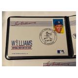 Ted Williams Limited Edition Gold Stamp St. Vincent Baseball Card