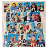 1970 Topps Giant Football - COMPLETE SET OF 35! - Tarkenton, Starr, Unitas, Butkus, Sayers, Simpson, Namath, Griese and More!
