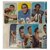 1970 Topps Giant Football - COMPLETE SET OF 35! - Tarkenton, Starr, Unitas, Butkus, Sayers, Simpson, Namath, Griese and More!