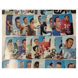 1970 Topps Giant Football - COMPLETE SET OF 35! - Tarkenton, Starr, Unitas, Butkus, Sayers, Simpson, Namath, Griese and More!