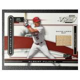 Albert Pujols Game-Used Bat Relic 2003 Playoff Piece of the Game #POG-5 Baseball Card