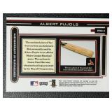 Albert Pujols Game-Used Bat Relic 2003 Playoff Piece of the Game #POG-5 Baseball Card