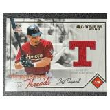 Jeff Bagwell /500 Game-Worn Jersey Relic 2023 Donruss Timber and Threads #TT30 Numbered 273/500 Baseball Card