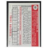 Willie Mays Topps Archives Commemorative Baseball Card