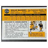 Willie McCovey Topps Archives Commemorative Baseball Card