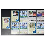 2024 9 Card Rookie Lot - JJ McCarthy, Jayden Daniels, Bo Nix, Michael Penix