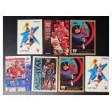 Scottie Pippen 7 Card Basketball Lot