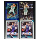 (4) LaMelo Ball Basketball Card Lot With RCs
