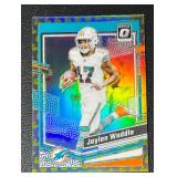 Jaylen Waddle /149 2023 Donruss Optic Prizm #116 Numbered 025/149 Football Card