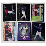 Ken Griffey Jr. 6 Card Insert Baseball Lot