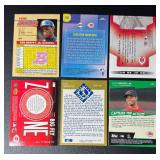 Ken Griffey Jr. 6 Card Insert Baseball Lot