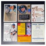 Derek Jeter Jr. 6 Card Insert Baseball Lot