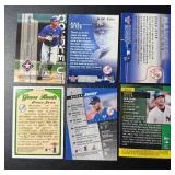 Derek Jeter Jr. 6 Card Insert Baseball Lot