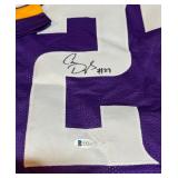 Christian Dantzler Signed With Beckett COA Minnesota Vikings Stitched Custom Jersey Size XL